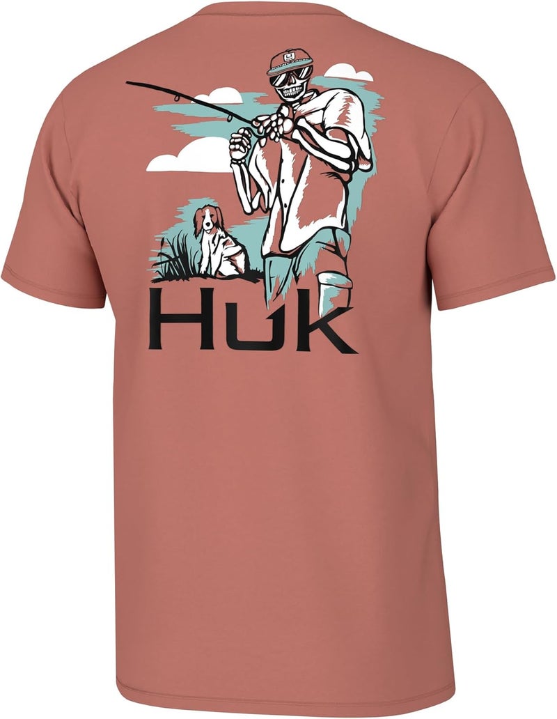 HUK Store Mens Fishing Graphic Tee, Performance Short Sleeve, Quick-Dry - Image 1